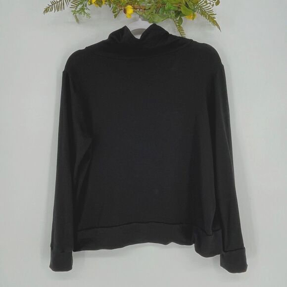 Eileen Fisher Knit Top Front Pocket Size Small Petite - Picture 3 of 8